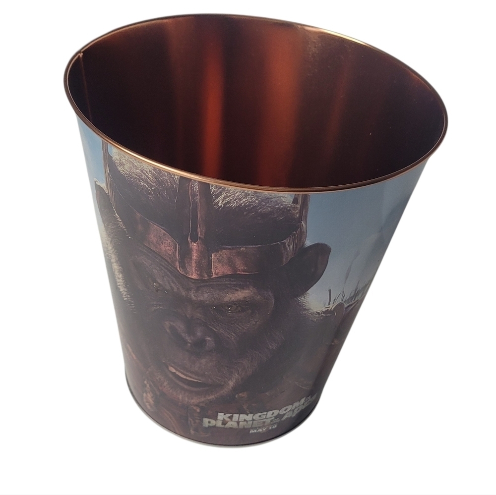 Kingdom of the Planet of the Apes Metal Collectors Popcorn Tin